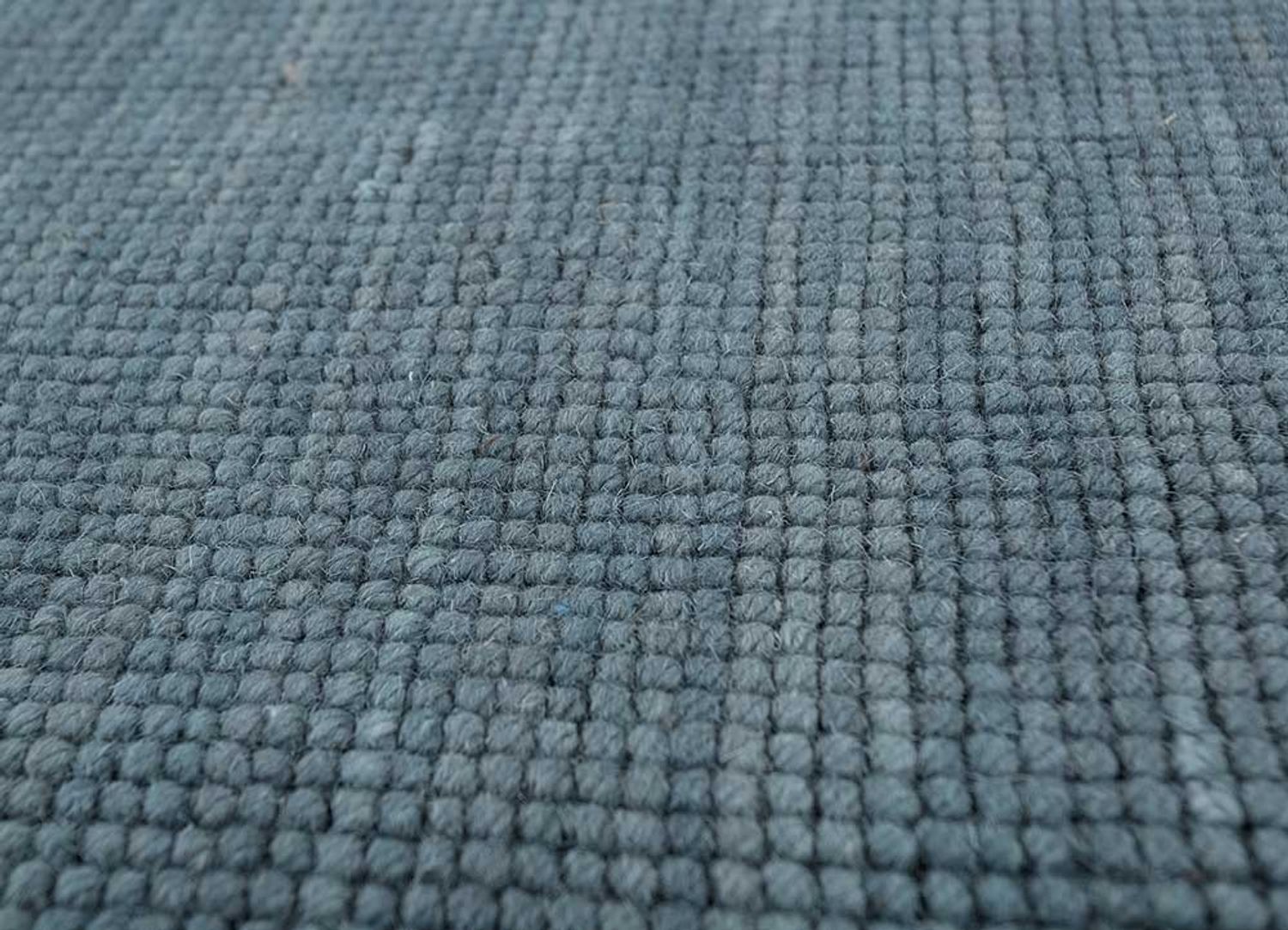 Wollteppich - 300 x 240 cm - seeblau