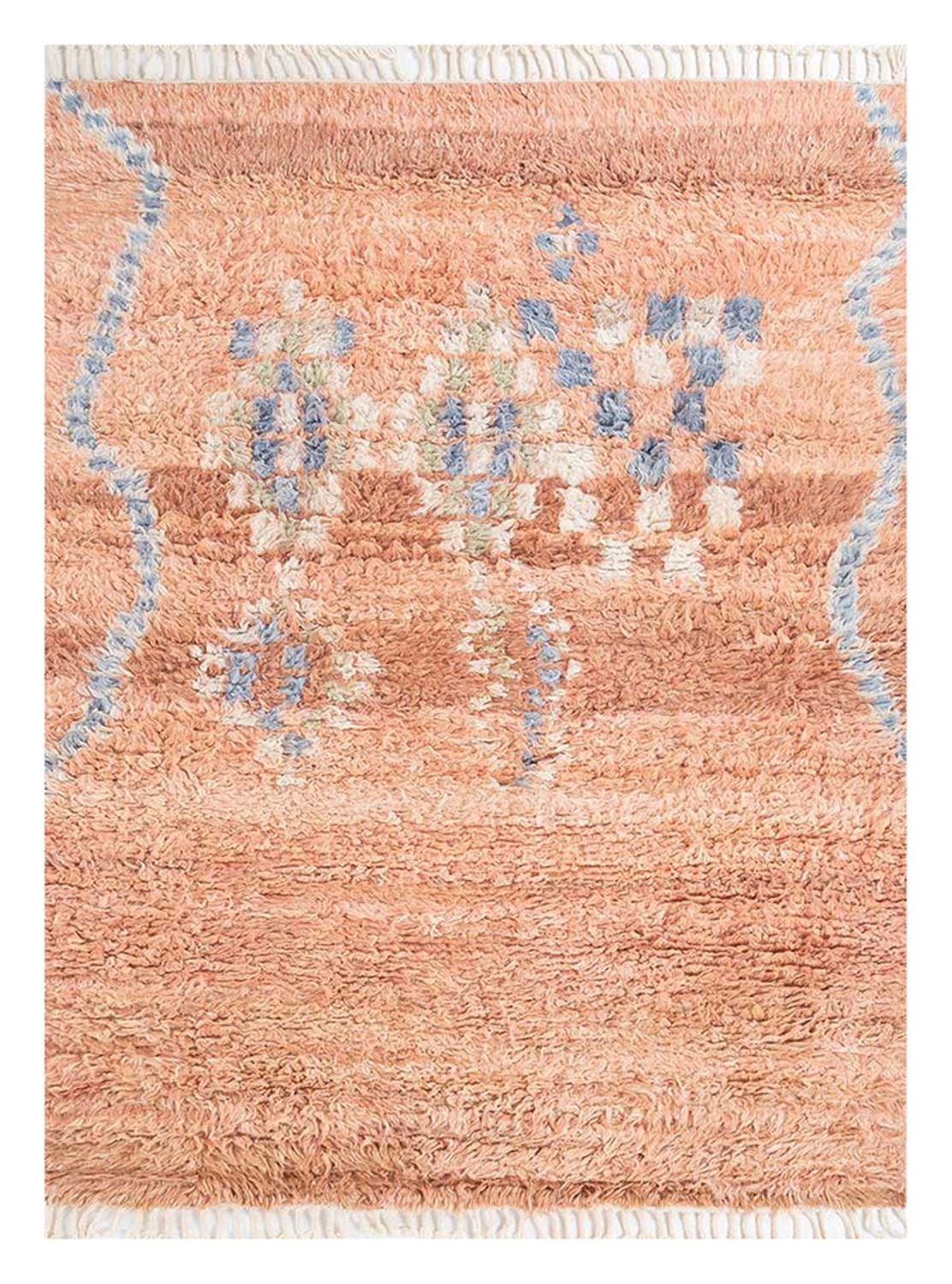 Wollteppich - 270 x 180 cm - orange