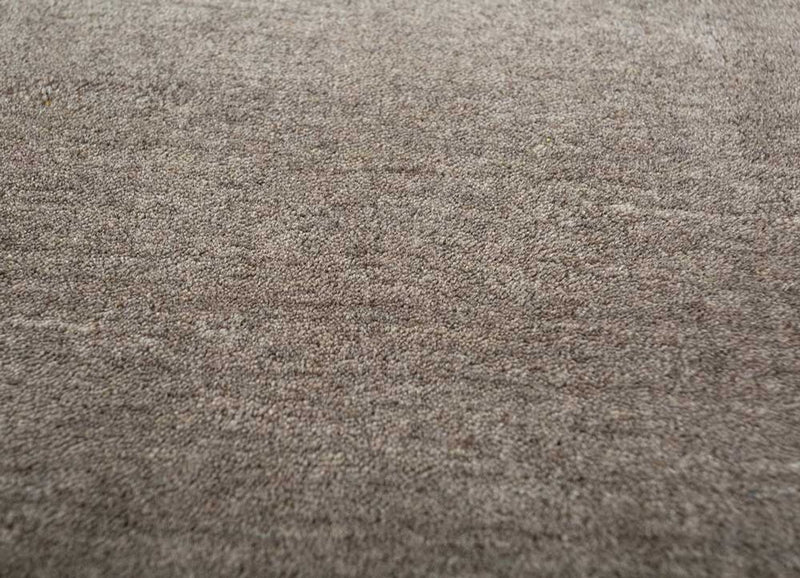 Wollteppich - 270 x 180 cm - dunkelbeige