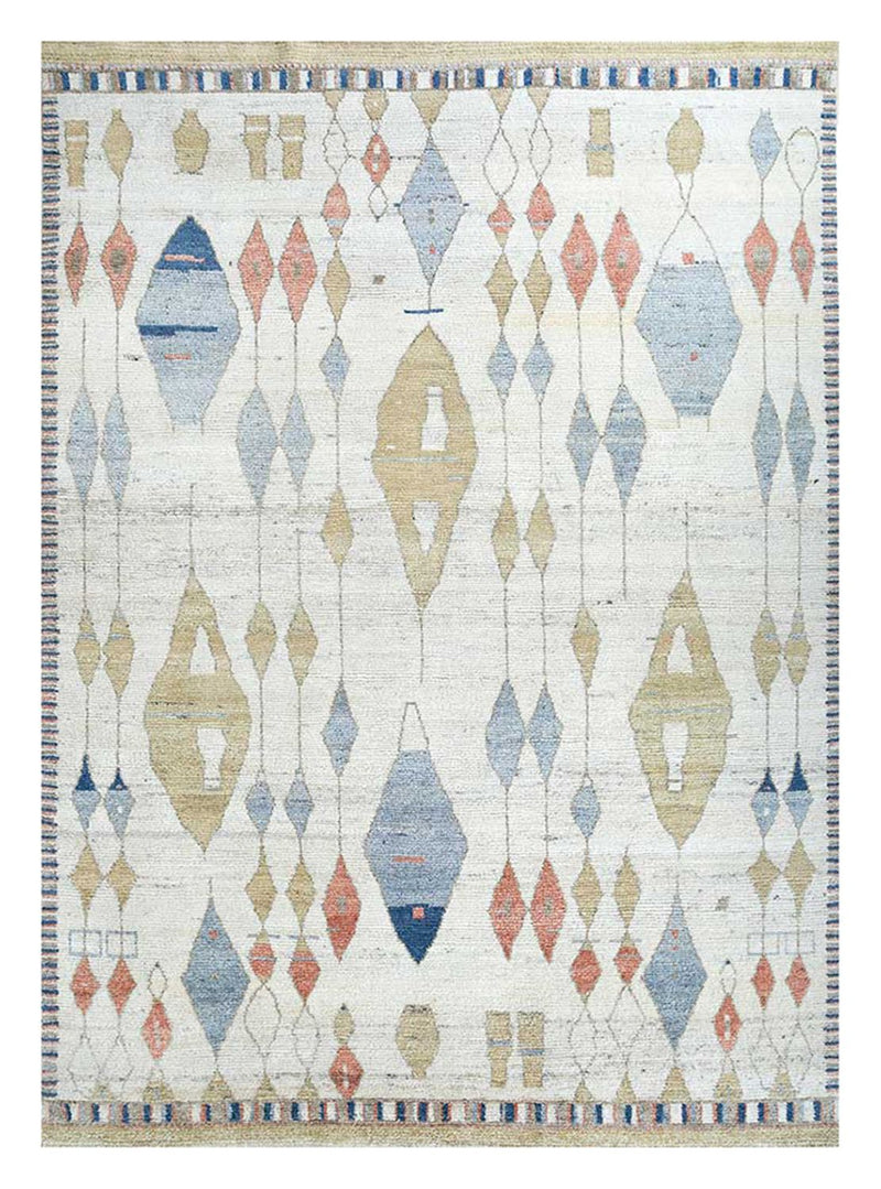Wollteppich - 240 x 150 cm - mehrfarbig