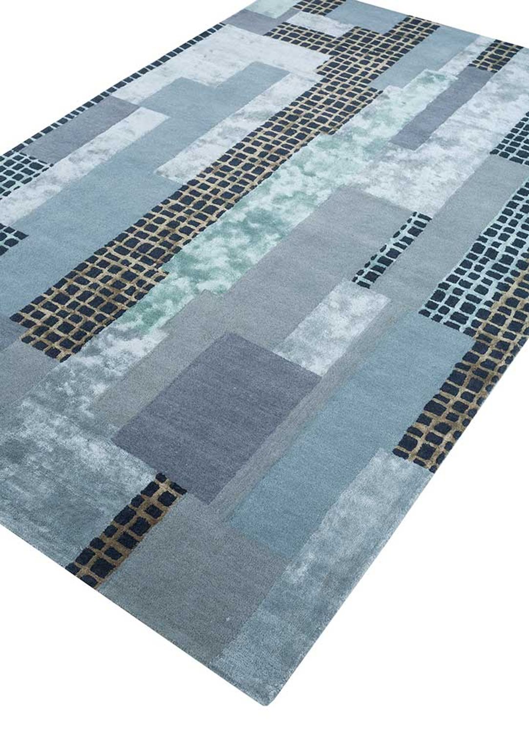 Wollteppich - 240 x 150 cm - mehrfarbig