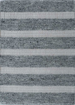 Wollteppich - 90 x 60 cm - petrolblau