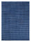 Wollteppich - 240 x 150 cm - dunkelblau