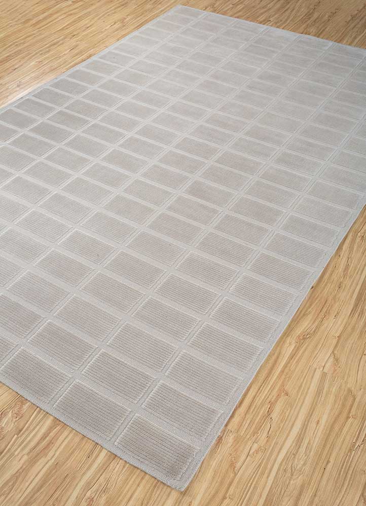 Wollteppich - 270 x 180 cm - grau