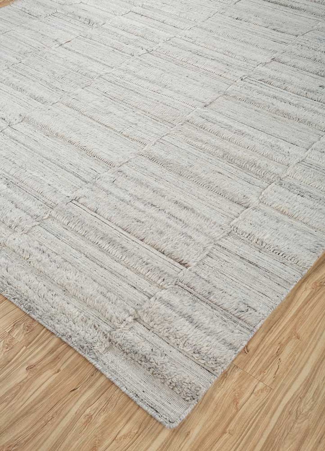 Wollteppich - 300 x 240 cm - weiß