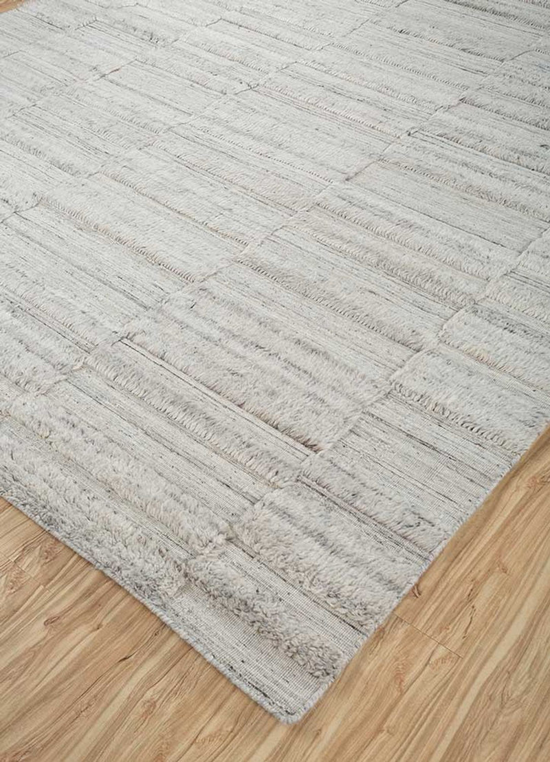 Wollteppich - 300 x 240 cm - weiß