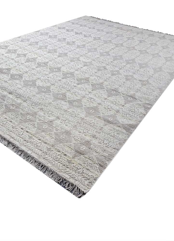 Wollteppich - 420 x 300 cm - creme