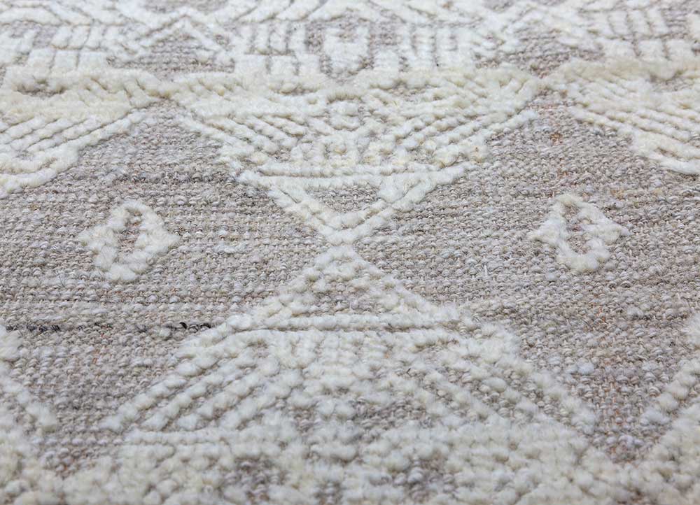 Wollteppich - 420 x 300 cm - creme