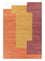 Wollteppich sonderform  - 270 x 180 cm - orange