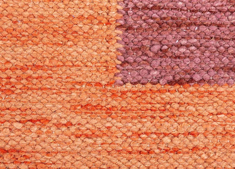 Wollteppich sonderform  - 270 x 180 cm - orange