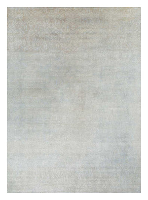Wollteppich - 300 x 240 cm - hellgrau