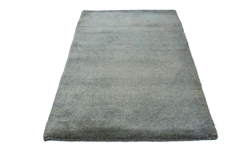 Nepal Teppich 157 x 91 cm - silber