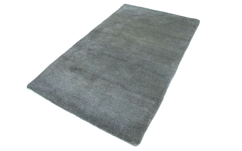 Nepal Teppich 157 x 91 cm - silber