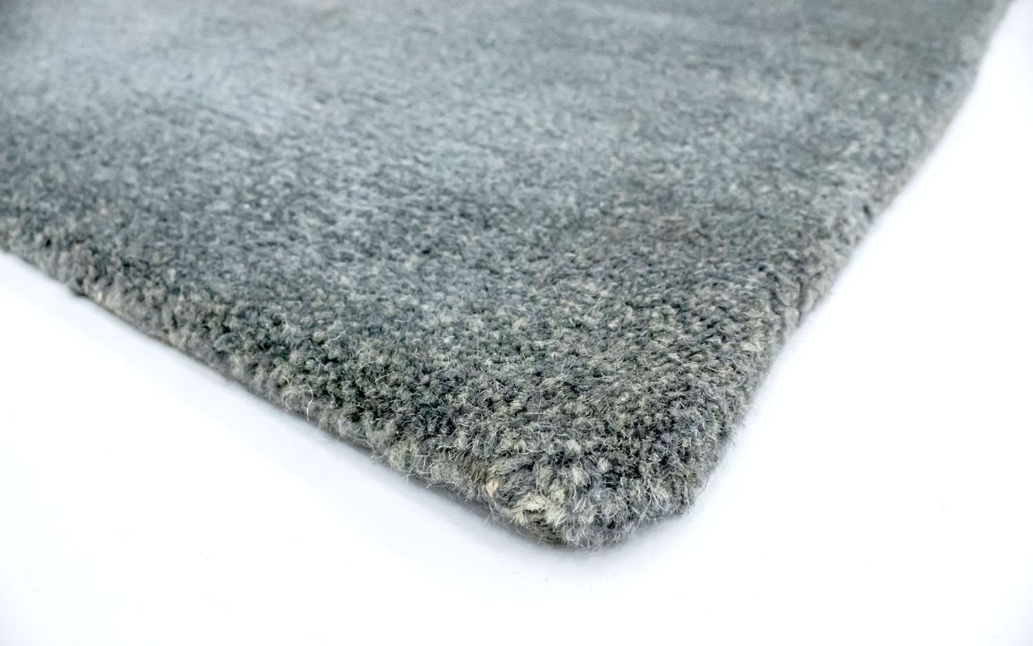 Nepal Teppich 157 x 91 cm - silber