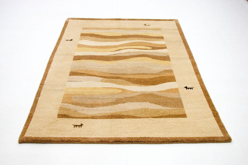 Gabbeh Teppich - Indus 203 x 140 cm - mehrfarbig