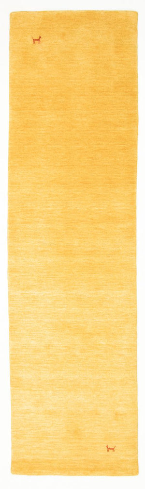 Gabbeh Teppich - Indus 200 x 80 cm - gold