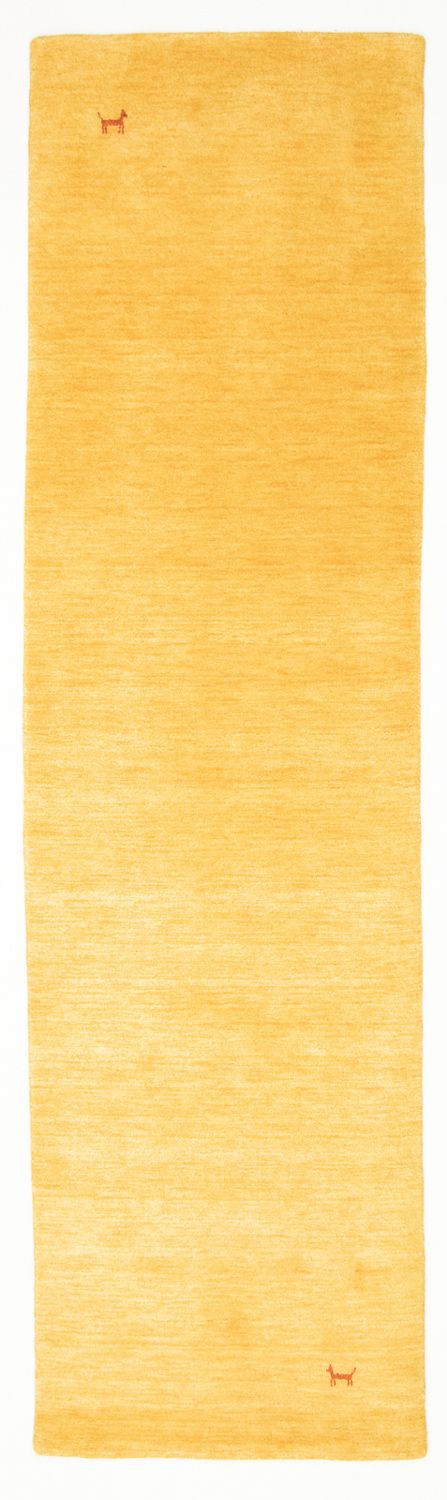 Gabbeh Teppich - Indus 200 x 80 cm - gold