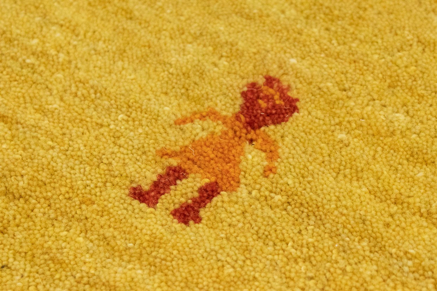 Gabbeh Teppich - Softy 200 x 80 cm - gold
