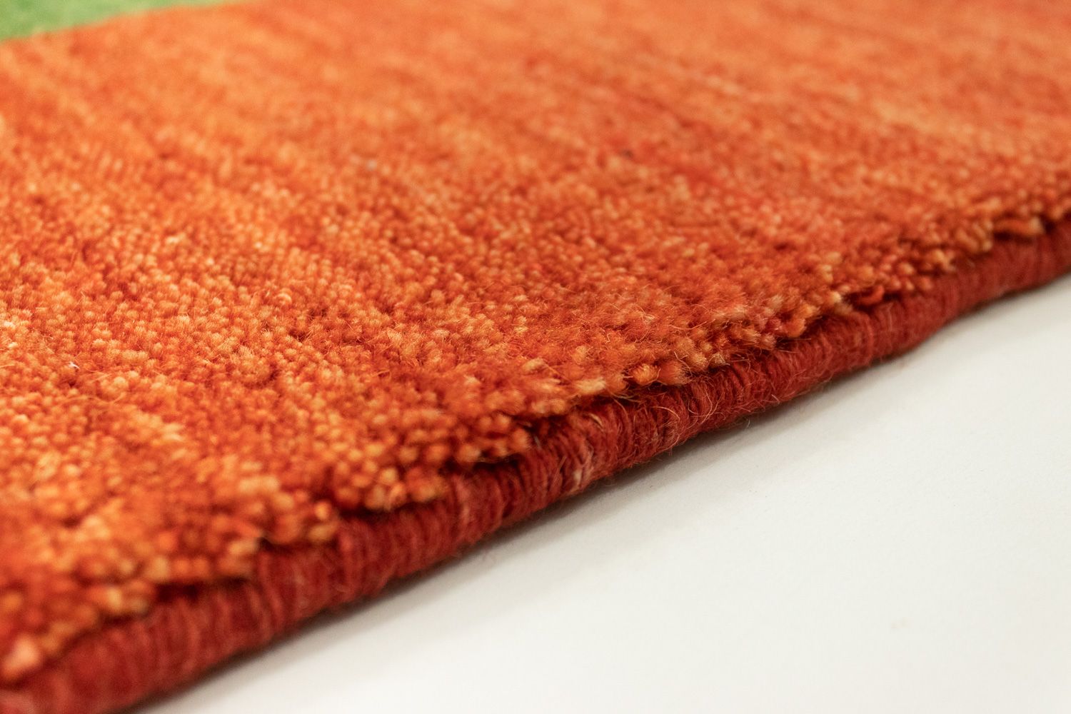 Gabbeh Teppich - Indus 300 x 250 cm - grün