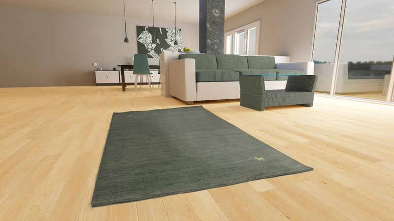 Gabbeh Teppich - Indus 250 x 200 cm - grau