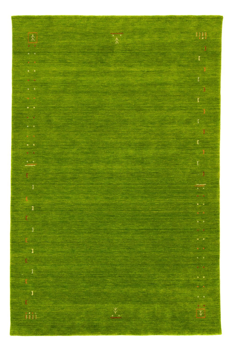 Gabbeh Teppich - Indus 60 x 40 cm - grün