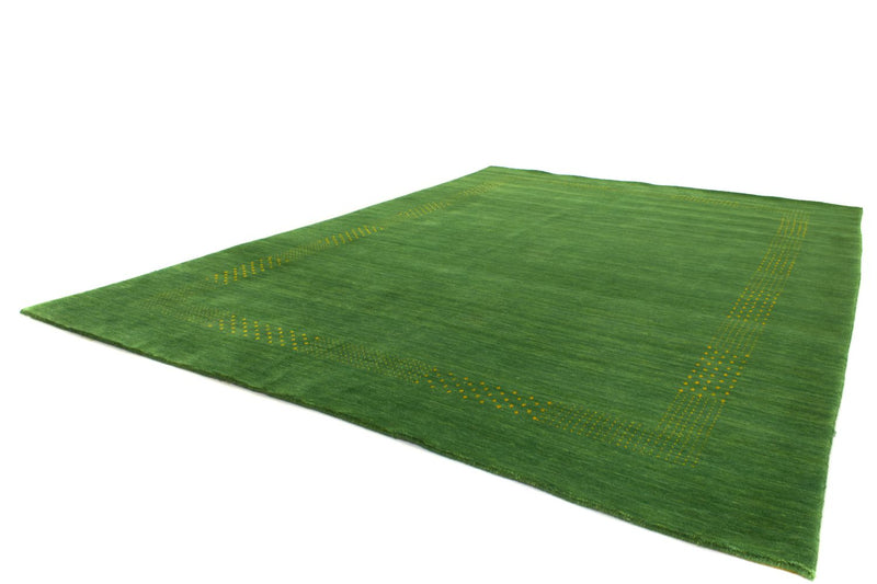 Gabbeh Teppich - Indus 300 x 250 cm - grün