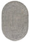 Wollteppich sonderform  - 225 x 150 cm - grau