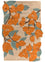Wollteppich sonderform  - 270 x 180 cm - gold