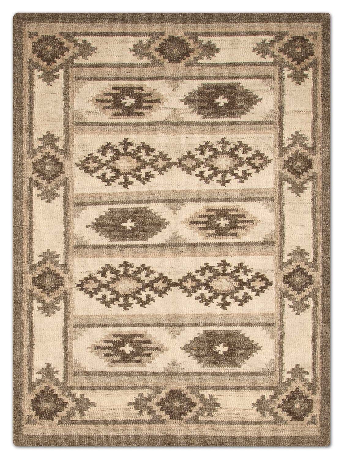Kelim Teppich - Trendy 200 x 140 cm - natur