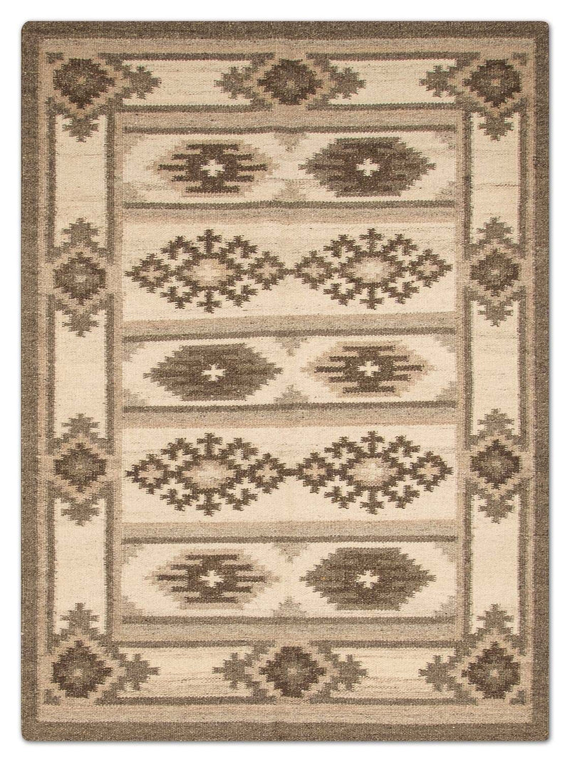 Kelim Teppich - Trendy 200 x 140 cm - natur