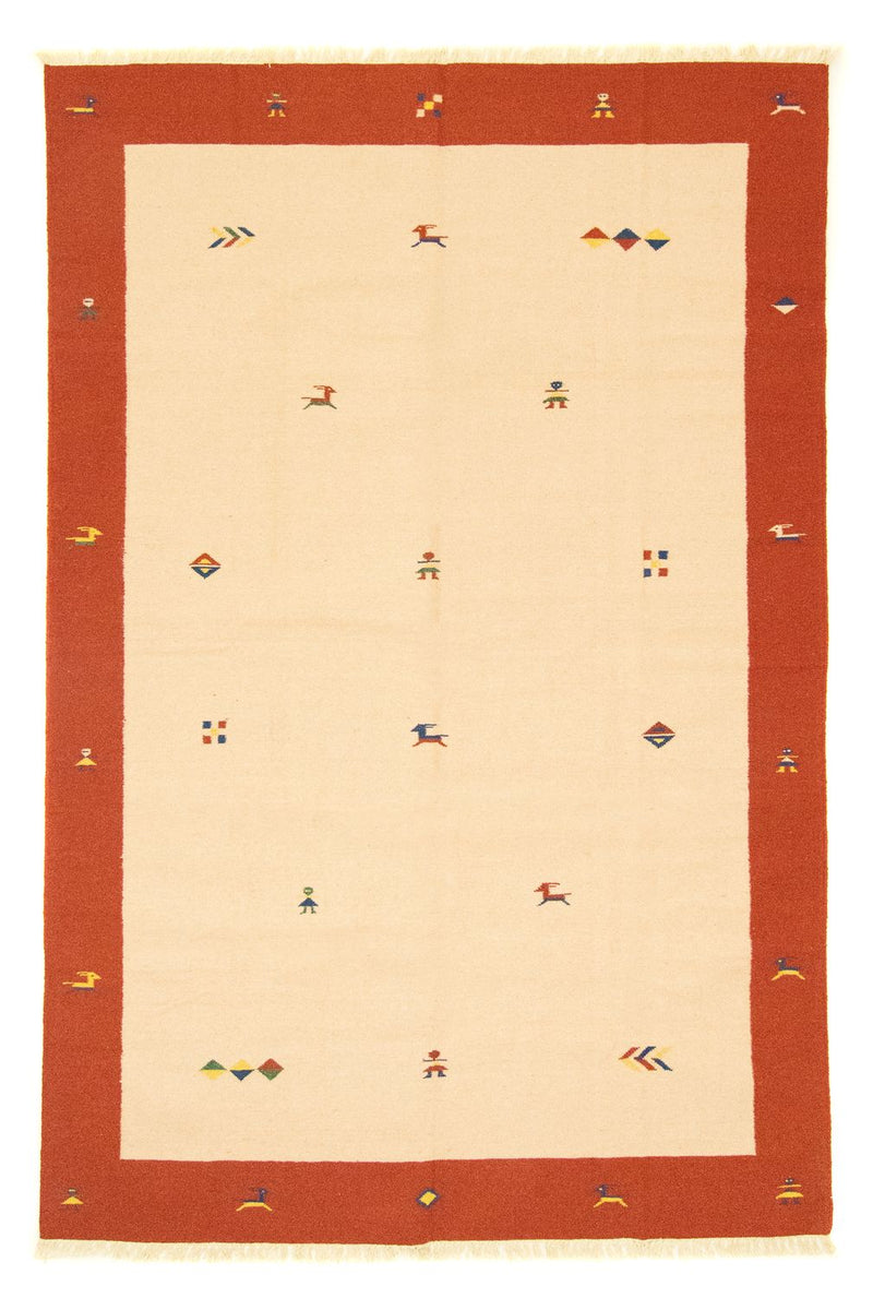 Kelim Teppich - Trendy 300 x 200 cm - beige