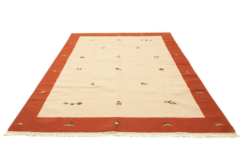 Kelim Teppich - Trendy 300 x 200 cm - beige
