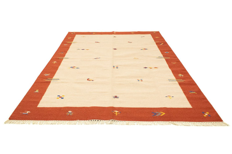 Kelim Teppich - Trendy 300 x 200 cm - beige