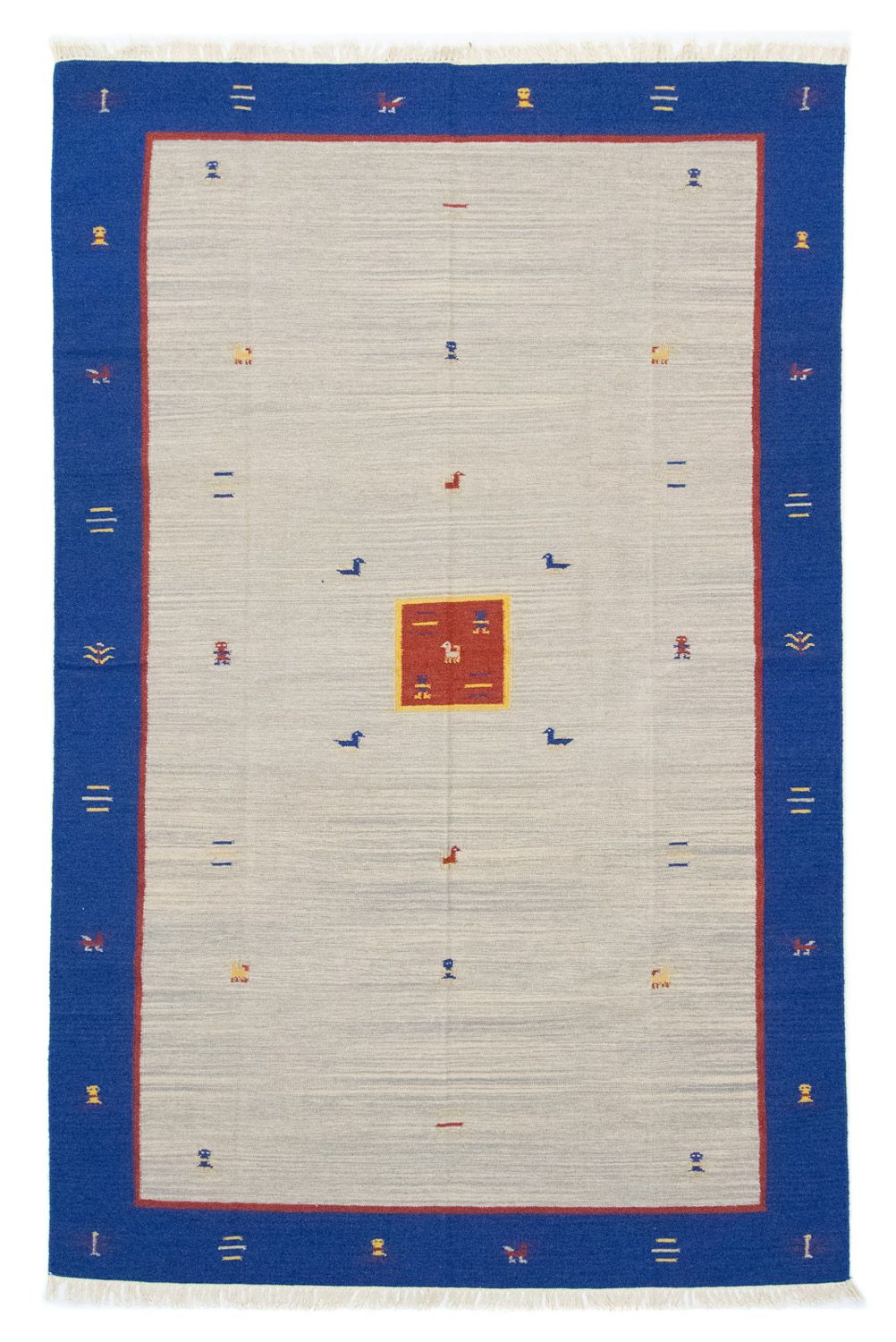 Kelim Teppich - Trendy 300 x 200 cm - beige