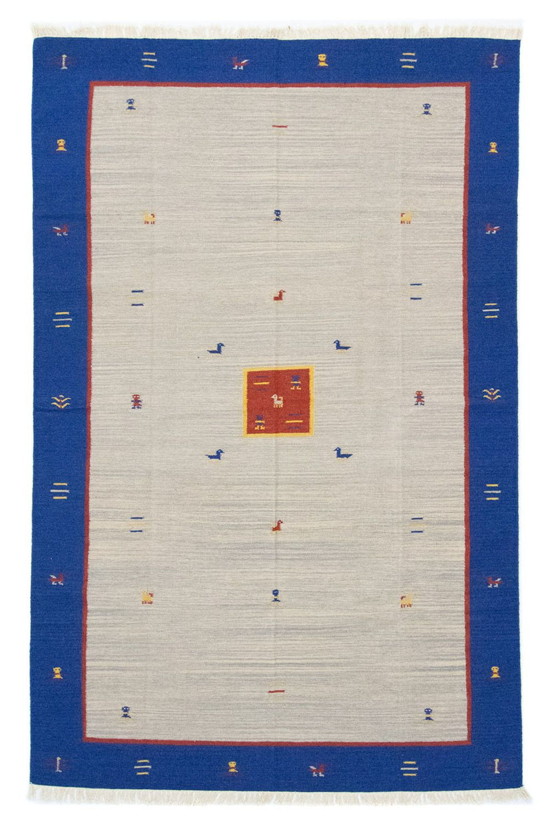 Kelim Teppich - Trendy 300 x 200 cm - beige