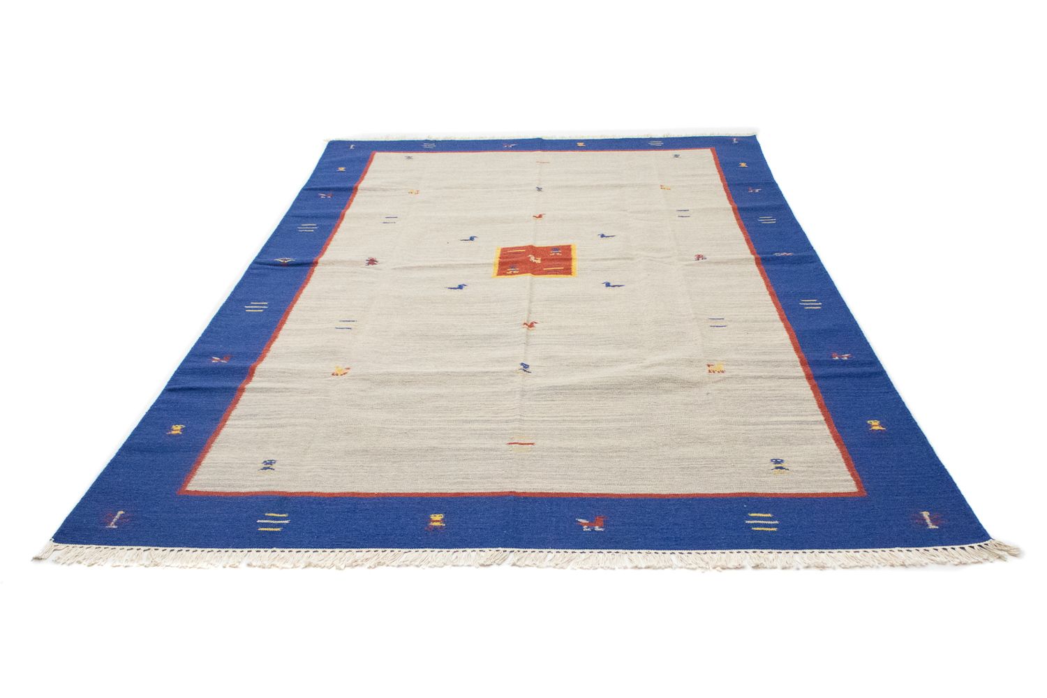 Kelim Teppich - Trendy 300 x 200 cm - beige