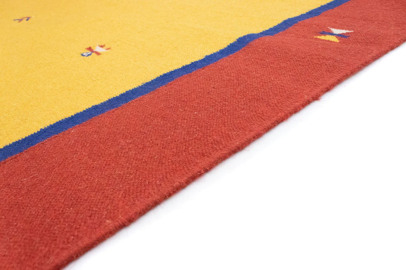 Kelim Teppich - Trendy 300 x 200 cm - gelb