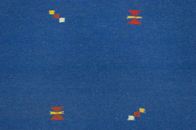 Kelim Teppich - Trendy 180 x 120 cm - blau