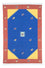 Kelim Teppich - Trendy 200 x 140 cm - blau