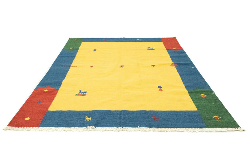Kelim Teppich - Trendy 300 x 200 cm - gelb