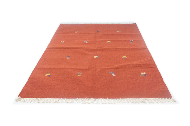 Kelim Teppich - Trendy 200 x 140 cm - orange