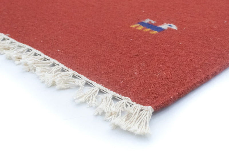 Kelim Teppich - Trendy 200 x 140 cm - orange