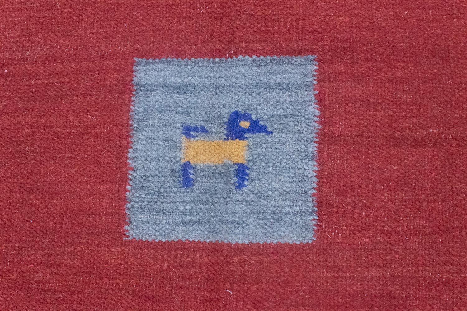 Kelim Teppich - Trendy 200 x 140 cm - rot