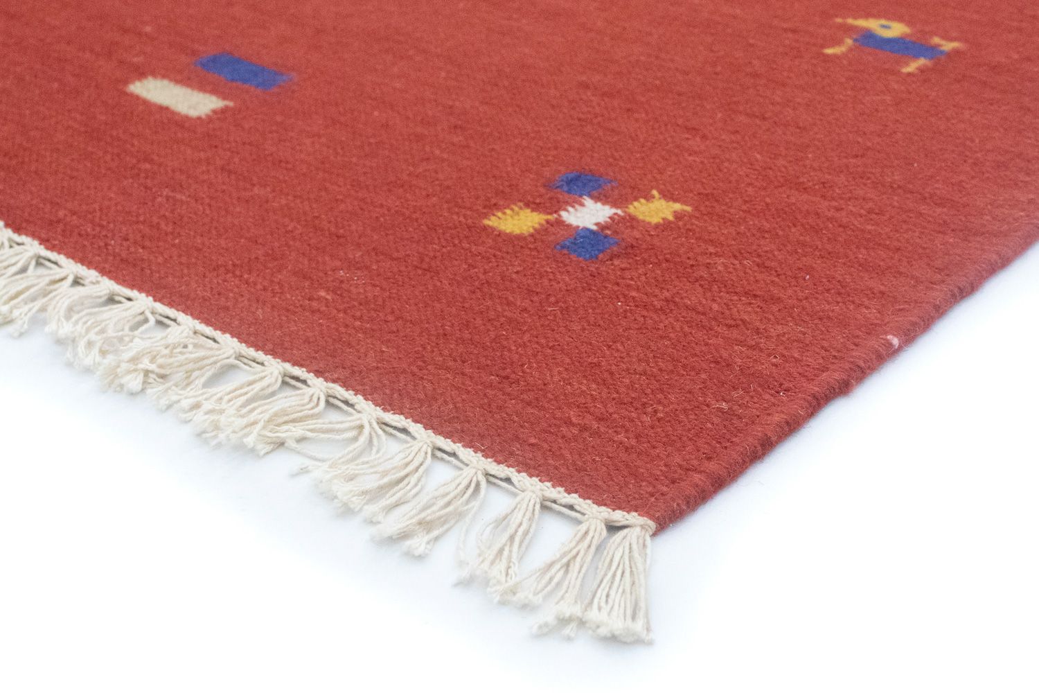 Kelim Teppich - Trendy 200 x 140 cm - rot