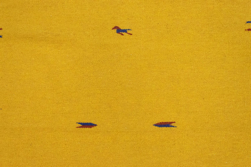Kelim Teppich - Trendy 180 x 120 cm - gelb