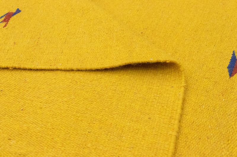 Kelim Teppich - Trendy 180 x 120 cm - gelb