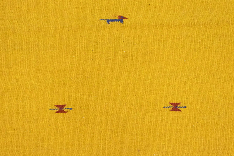 Kelim Teppich - Trendy 180 x 120 cm - gelb