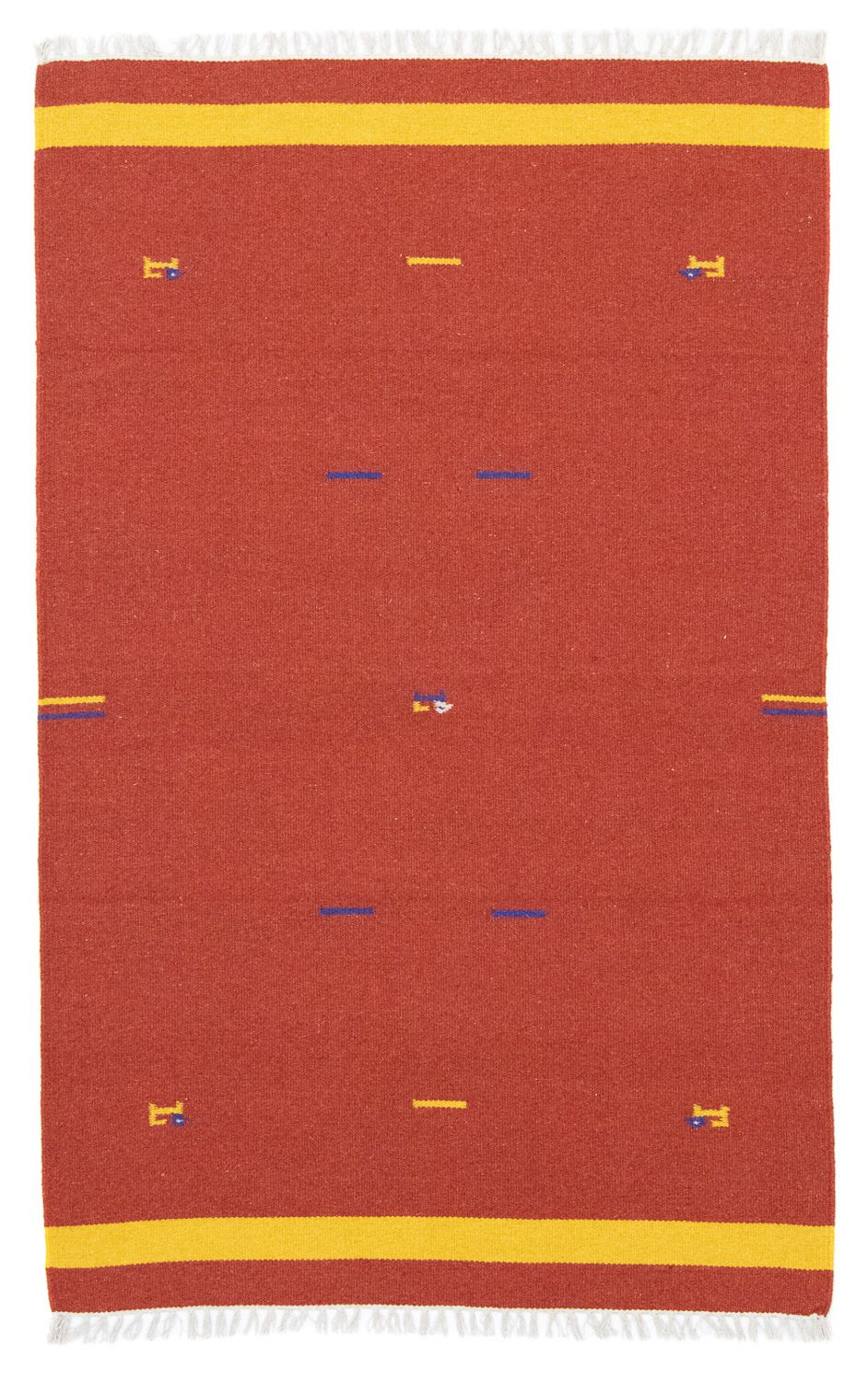 Kelim Teppich - Trendy 180 x 120 cm - rot