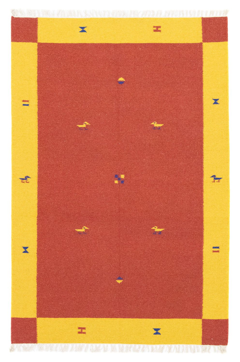 Kelim Teppich - Trendy 180 x 120 cm - orange