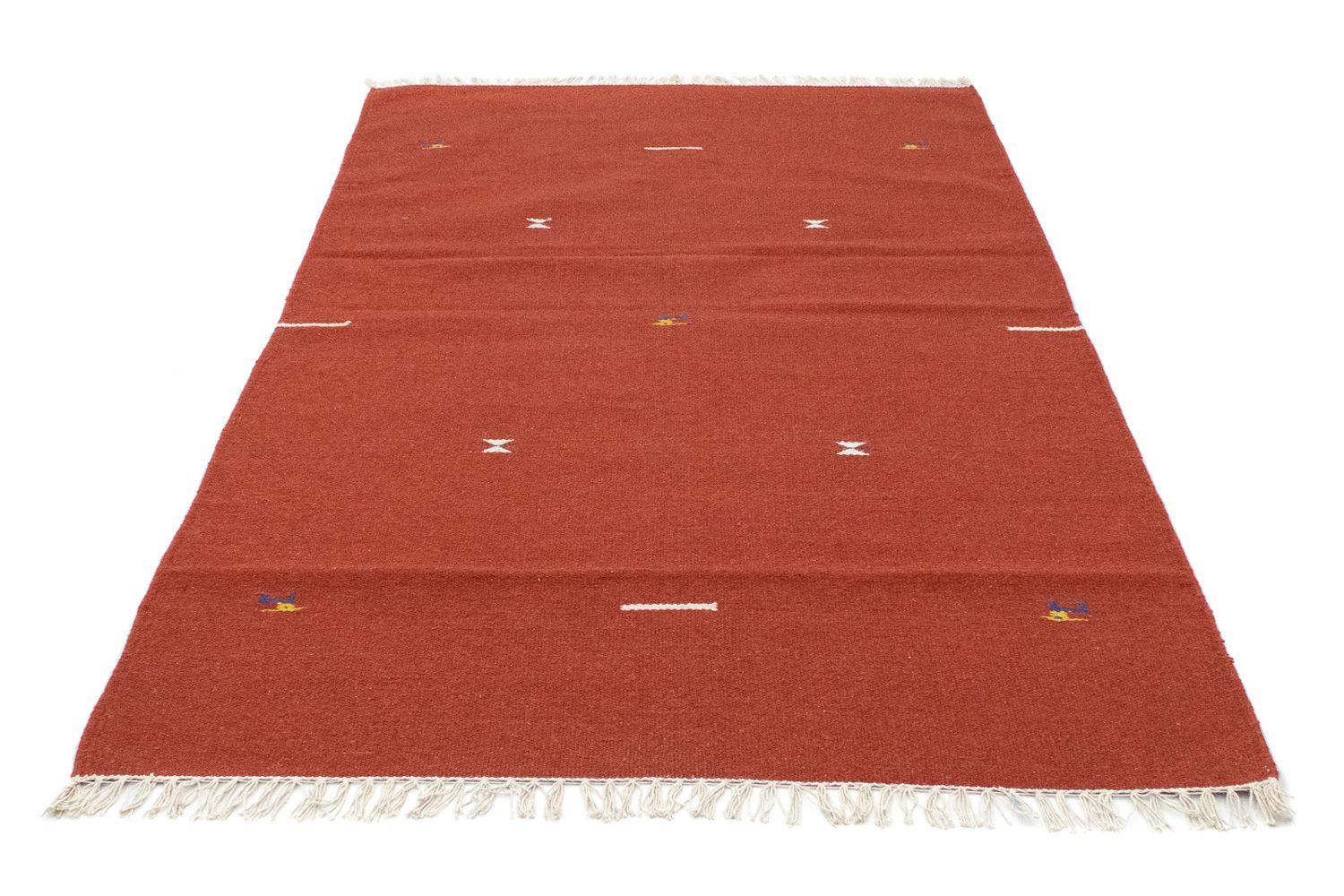 Kelim Teppich - Trendy 180 x 120 cm - rot